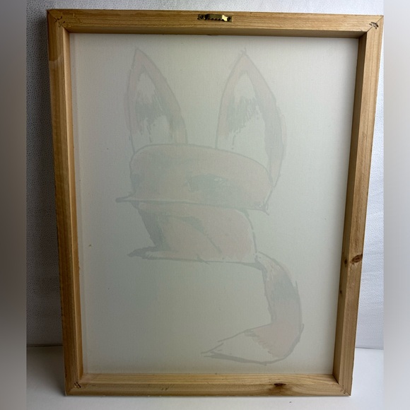 Fennec fox | Canvas Print | 16”x20” | Used - Picture 3 of 7